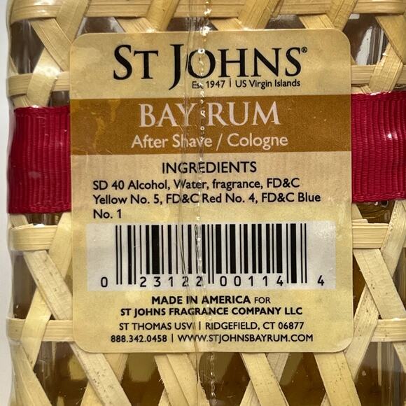 St. John Bay Rum After Shave Cologne - Picture 4 of 6